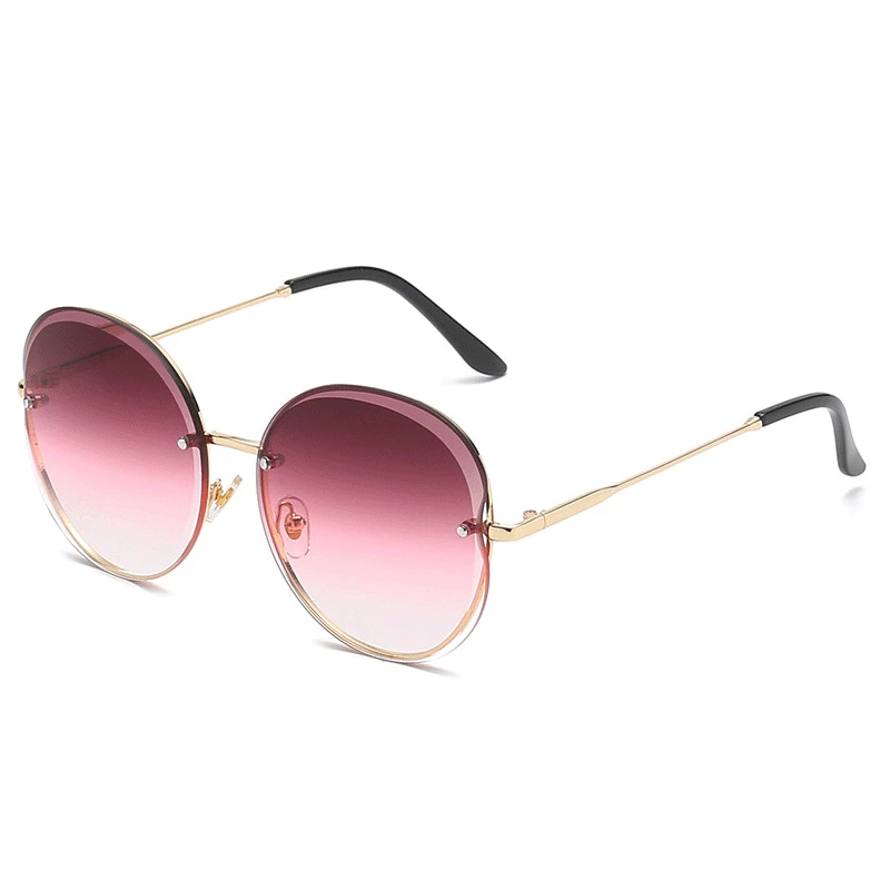 Ocean Sea Lens Sunglasses Women Eyewear Fashion Metal Frame Glasses Elegant Ladies Summer Sun 2020 New Unisex | Аксессуары для