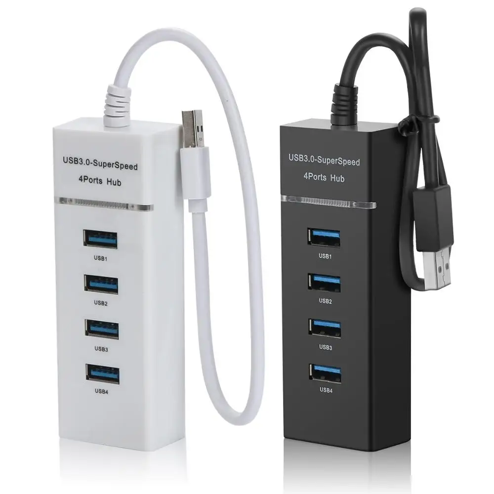 Мульти 4-Порты и разъёмы USB 3 0 концентратор разветвитель расширения высокого