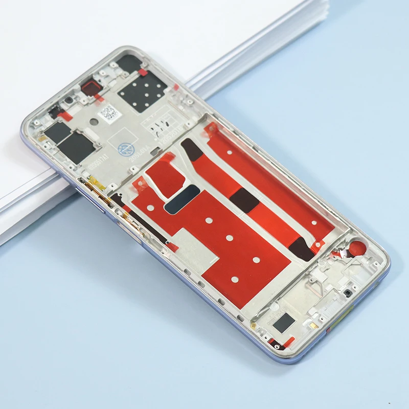 

Middle Frame For Huawei Nova 7 SE Plate Bezel Housing Board LCD Support Mid Faceplate Replace Repair Spare Parts + Side Buttons