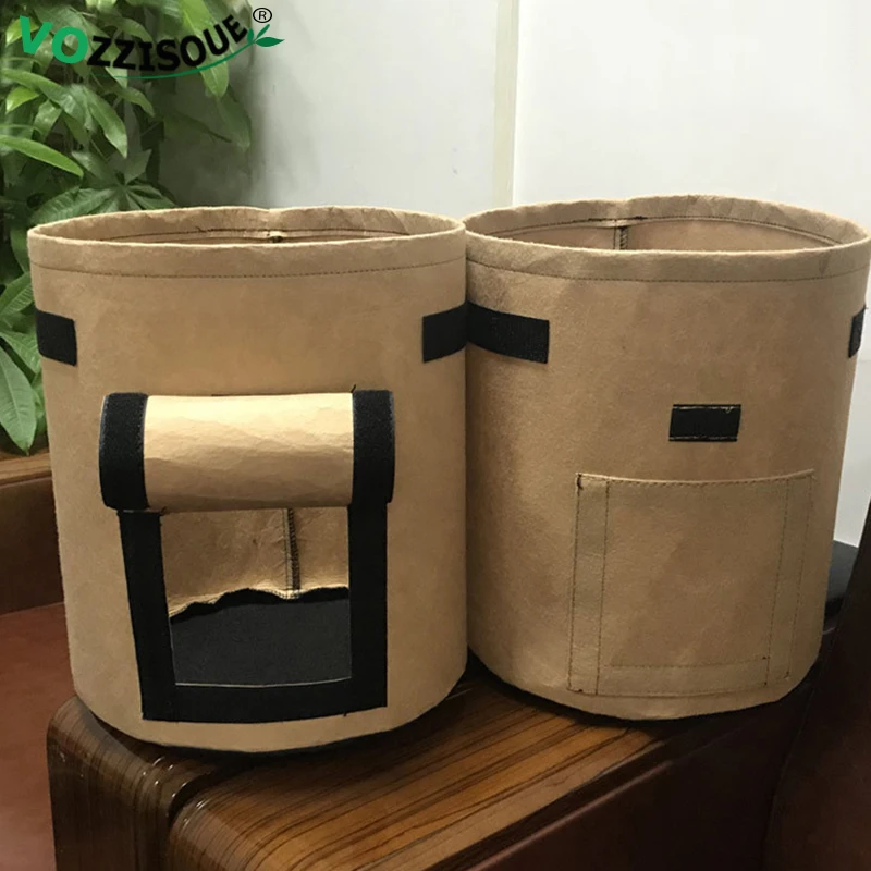 Плантатор для выращивания картофеля сделай сам Cloth мешок контейнер посадки