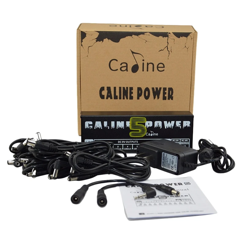 Caline Cp-05 Guitar Effect Pedal Power 10 Isolated Output 18V with Voltage Short Circuit / Overcurrent Protection | Спорт и
