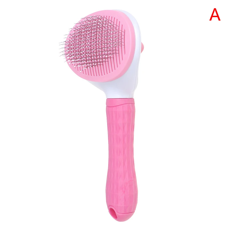 

Dog Hair Removal Comb Grooming Cats Comb Pet Products Cat Flea Comb Pet Comb For Dogs Automatic Hair Brush Trimmer