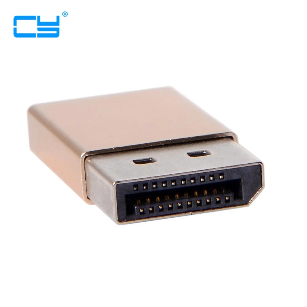 DP Виртуальный адаптер дисплея подключаемый разъем для порта эмулятор призрака