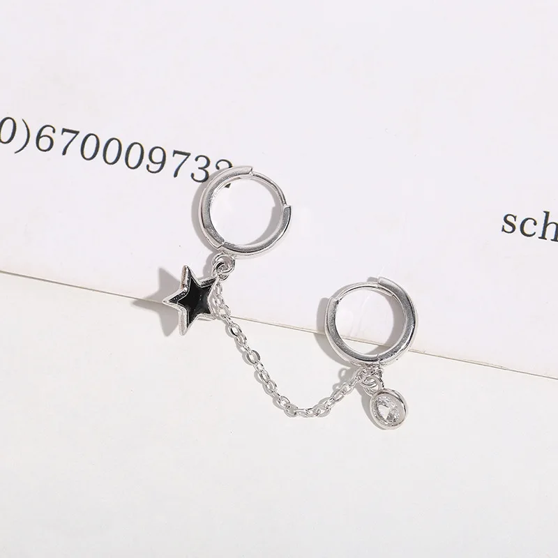 

Серьги-гвоздики женские REETI, из стерлингового серебра 925 пробы, с двумя отверстиями