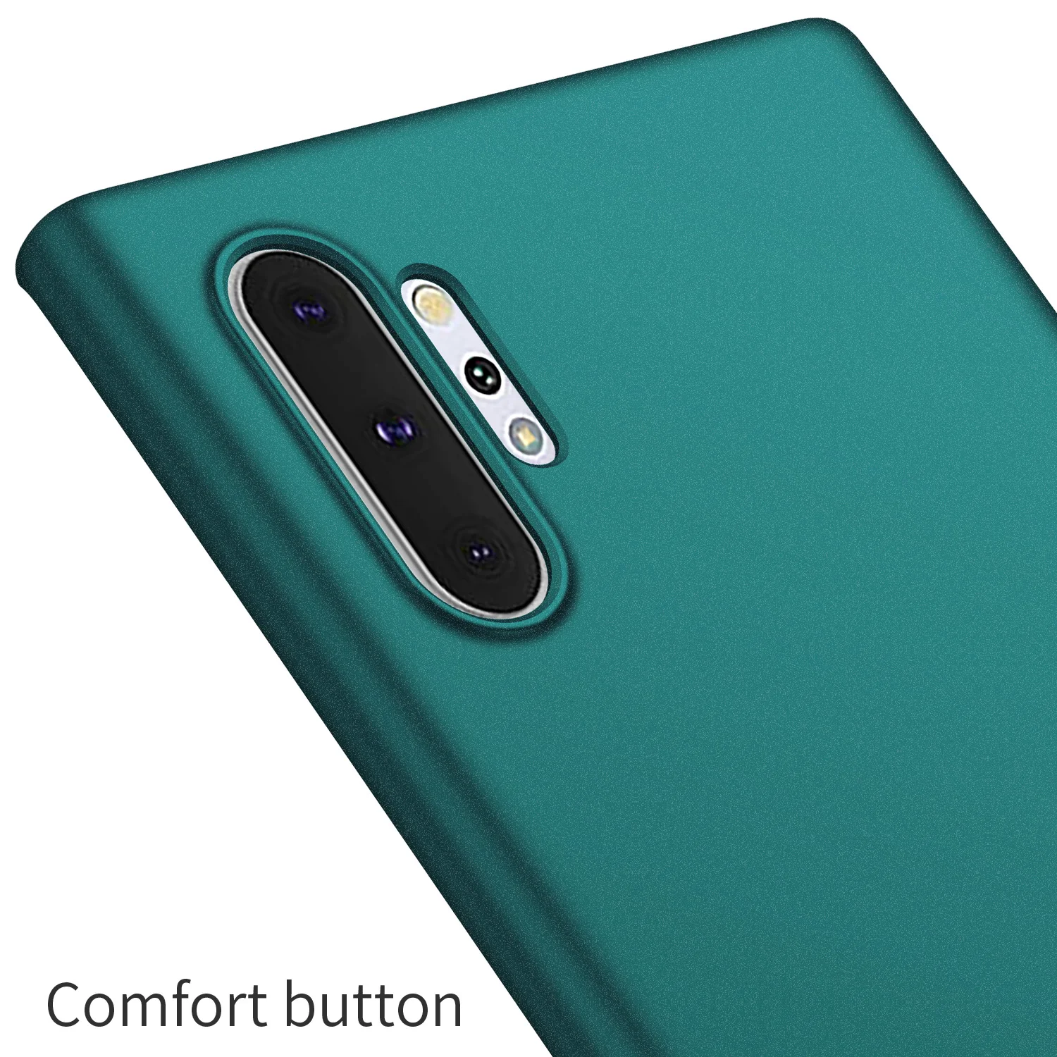 Чехол для Samsung Galaxy Note 10 Plus ультратонкий минималистичный тонкий защитный чехол