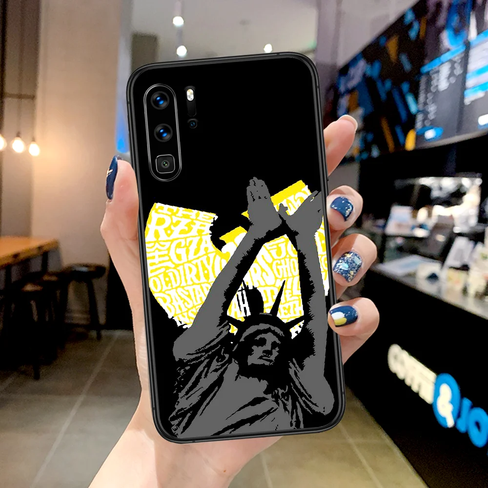 

WU-TANG CLAN Hip Hop Rap Phone Case For Huawei P Mate Smart 10 20 30 40 Lite Z 2019 Pro black Bumper Luxury Cover Pretty Etui