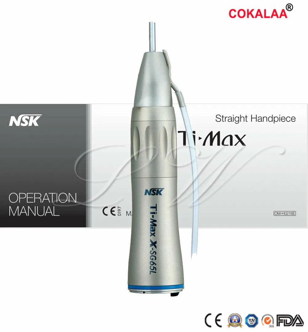 

dental Implant Surgical Straight Handpiece Fiber Optic with External Water