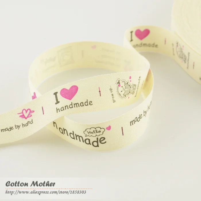 Индивидуальные любимые ленты Booksew ручной работы с лейблом Zakka пользовательские