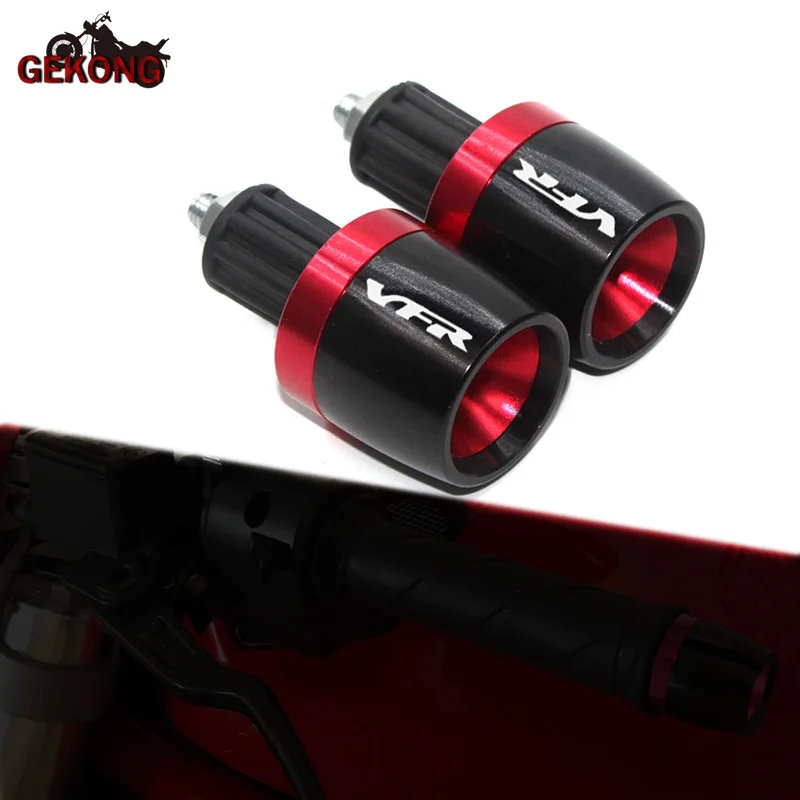 

Ручки для Руля Мотоцикла, торцевая ручка, крышка, торцевая заглушка для HONDA VFR 400 750 800 800F Fi/W1 VTEC 1200F 1200X Crosstourer 1200