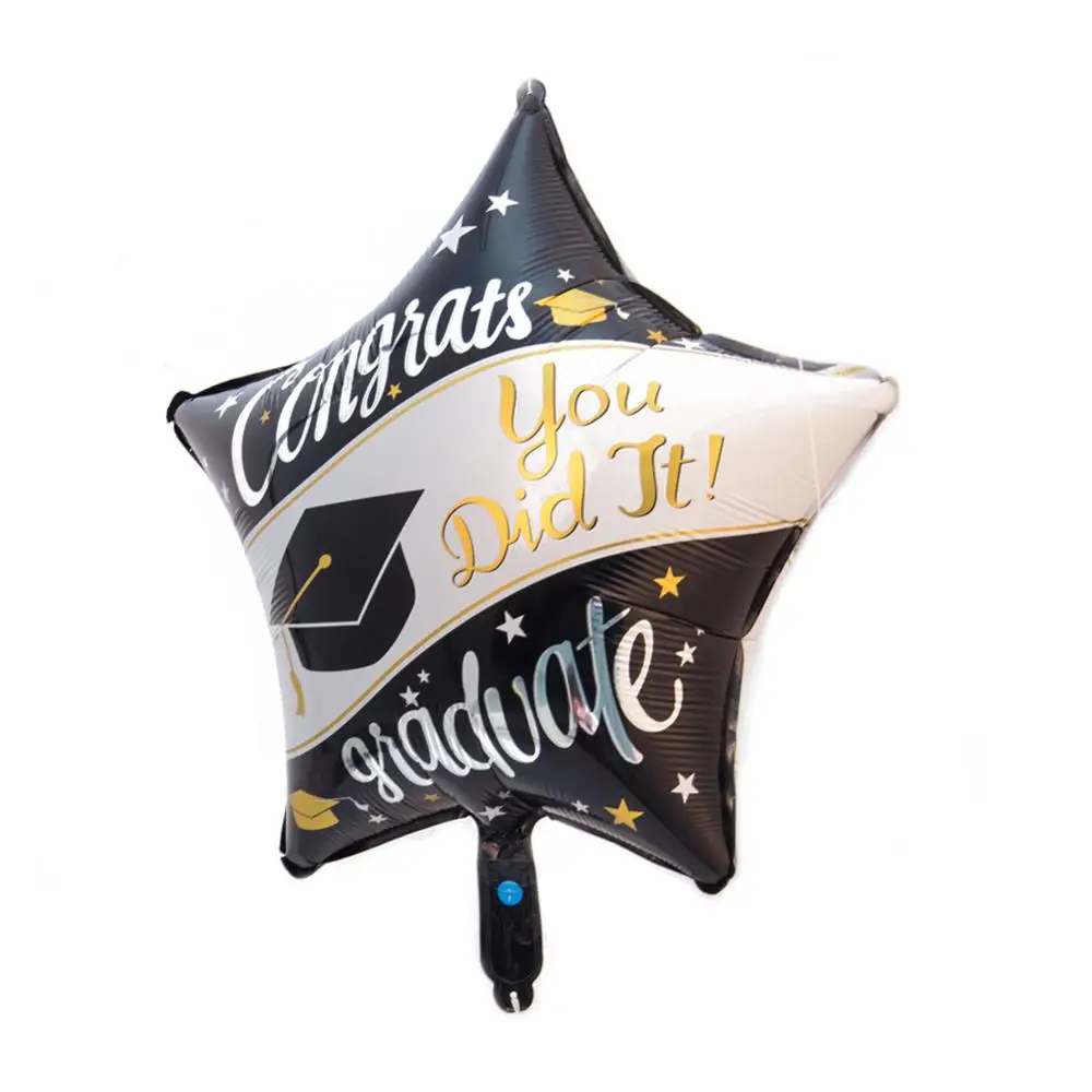 Выпускные латексные воздушные шары вечерние декоративные град реквизит для