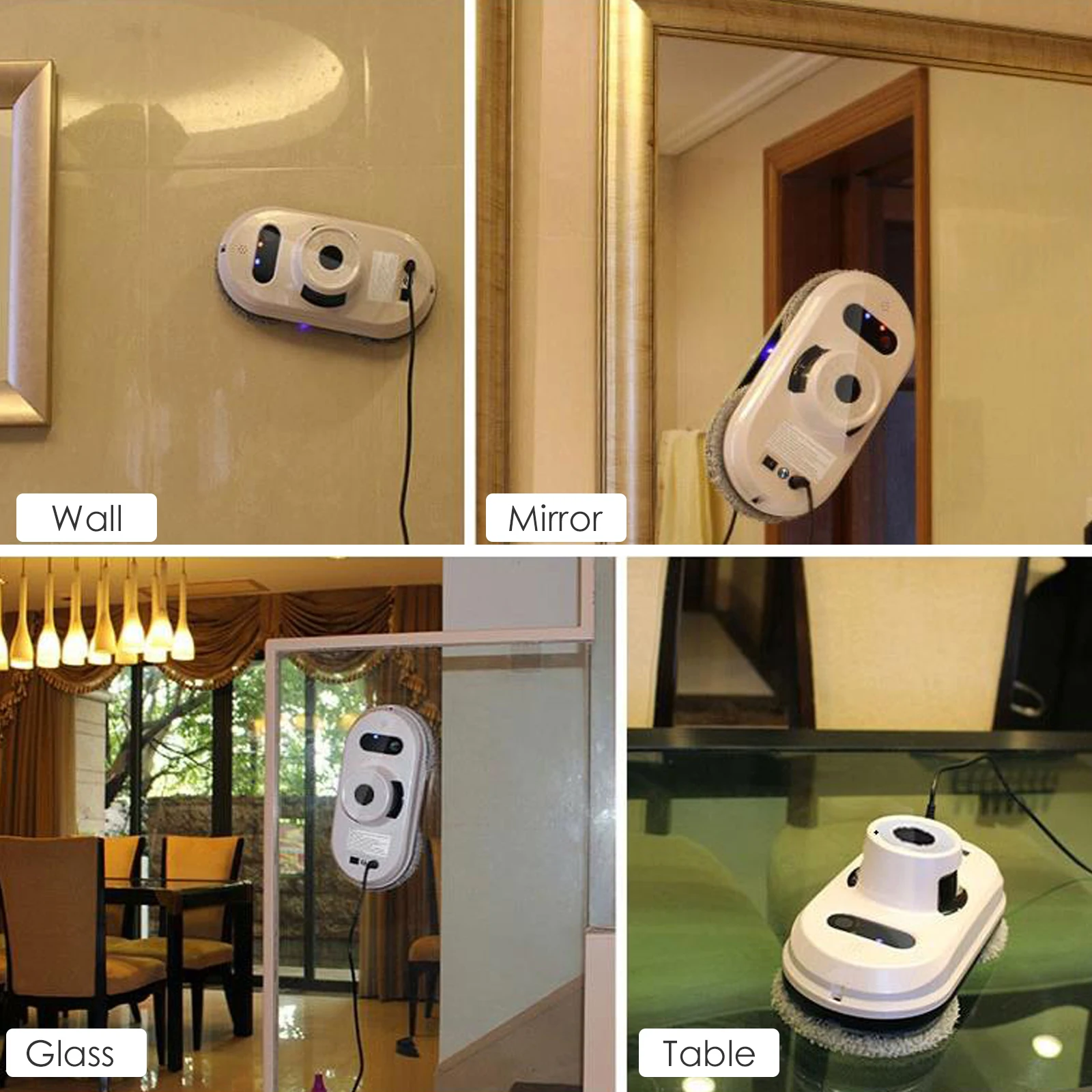 

Window Cleaning Robot Window Cleaner Robot Vacuum Cleaner Window Glass Cleaning Robot Electric Window Cleaner EU Plug IN STOCK