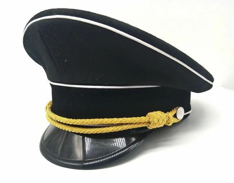 Немецкая Элитная шерстяная шапка времен Второй мировой войны с покрытием