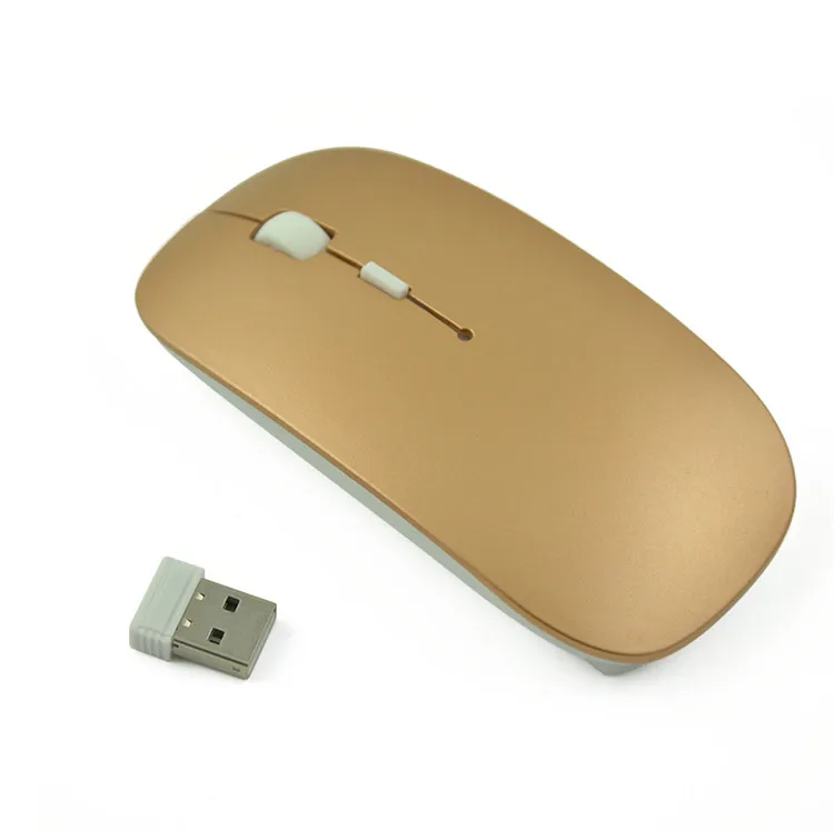 Беспроводная мини-мышь 2,4G для Mac, USB, оптический приемник, мышь для ноутбука, ноутбука, компьютера, настольного компьютера, для Macbook, ультратонкая Новинка