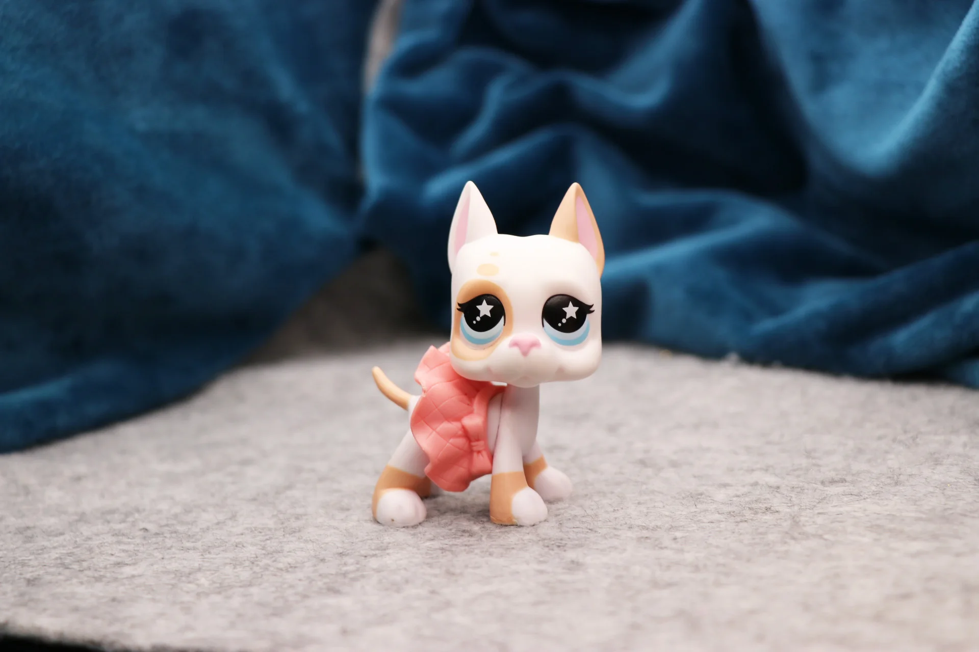 Коричневый Pet Shop колли мороженое разные глаза коричневый и синий розовый колли на заказ с мини аксессуары - Цвет: Коричневый
