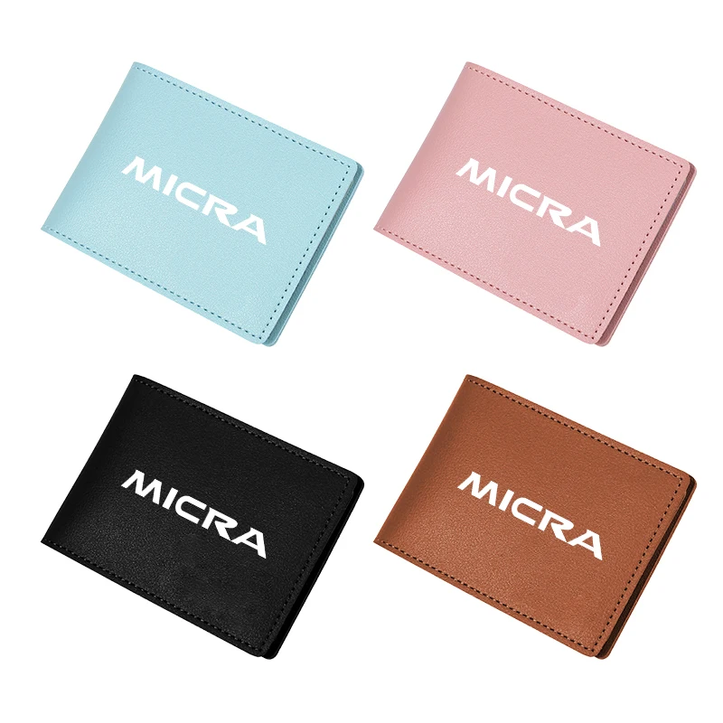 PU кожаный чехол для водительского удостоверения Обложка NISSAN Micra 2009 2010-2021 |