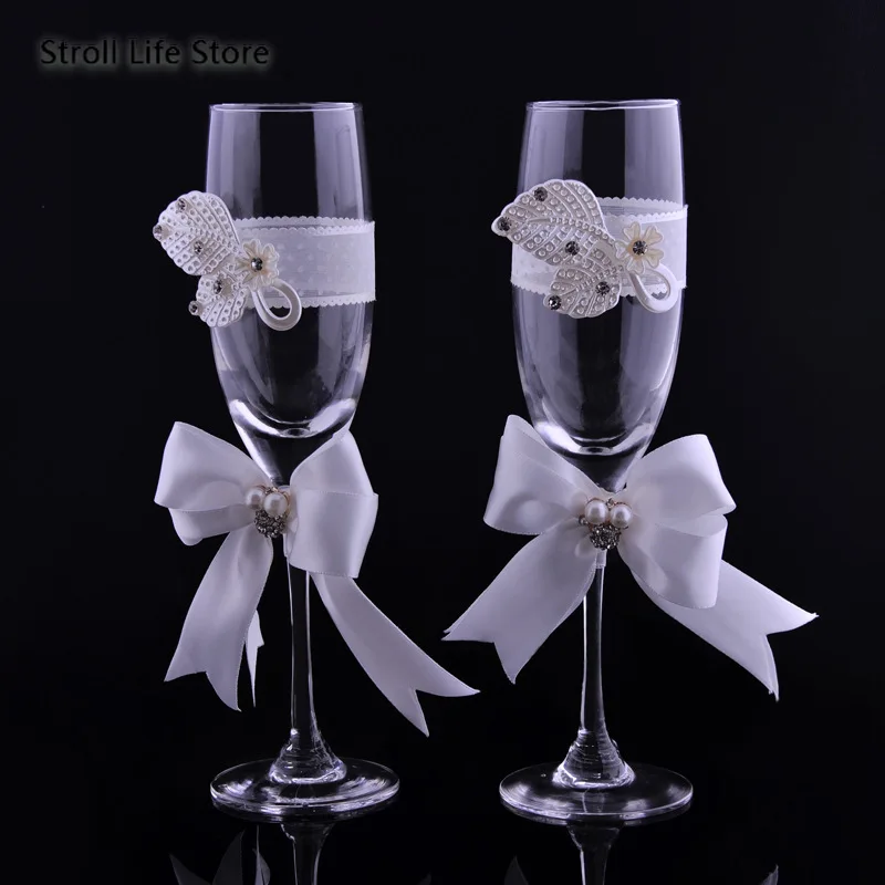 

Creative Crystal Wedding Glasses Red Wine Cup Hand Bow Wine Cup Goblet Champagne Cocktail Glasses Beer Copos De Vidro Gift FJ011