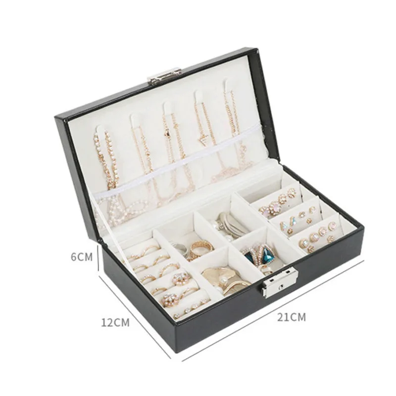 Многофункциональная шкатулка-органайзер в корейском стиле для хранения