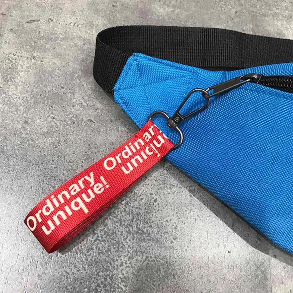 Модные холщовые поясные сумки для мужчин и женщин мессенджеры на ремне с