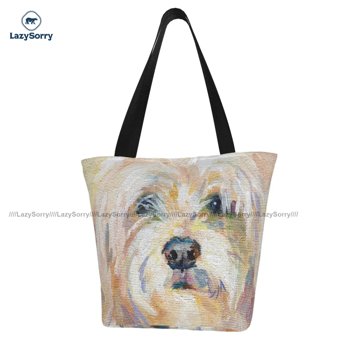 

Peach Shopping Bag Bulk Reusable Handbag Cloth School Woman Bags