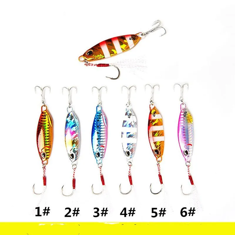 

Светящиеся крючки, приманка для рыбной ловли, 10 г, 15 г, 20 г, 30 г, 40 г, 60 г, короткая крючок, искусственная приманка, искусственная приманка, прима...