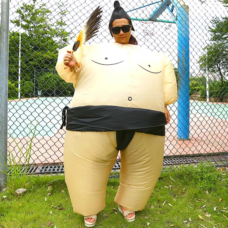 Костюм на Хэллоуин для взрослых надувные сумо костюмы карнавальное