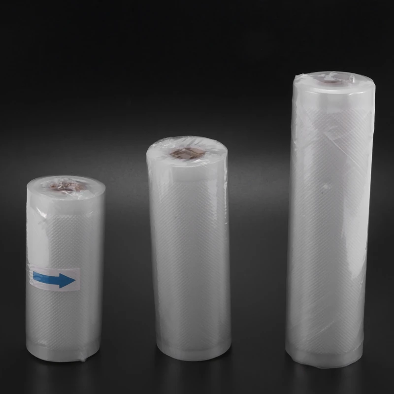 

5Pcs Kitchen Food Vacuum Bag Storage Bags for Vacuum Sealer Vacuum Packaging Rolls 12/15/20/25 / 28cm x 500cm
