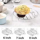 Нержавеющаясталь аэрофритюрница для приготовления блюд без Кухня пару Еда Овощной пароход Пособия по кулинарии паром стеллаж для горшков сковорода Пособия по кулинарии стенд Еда нагревается полка