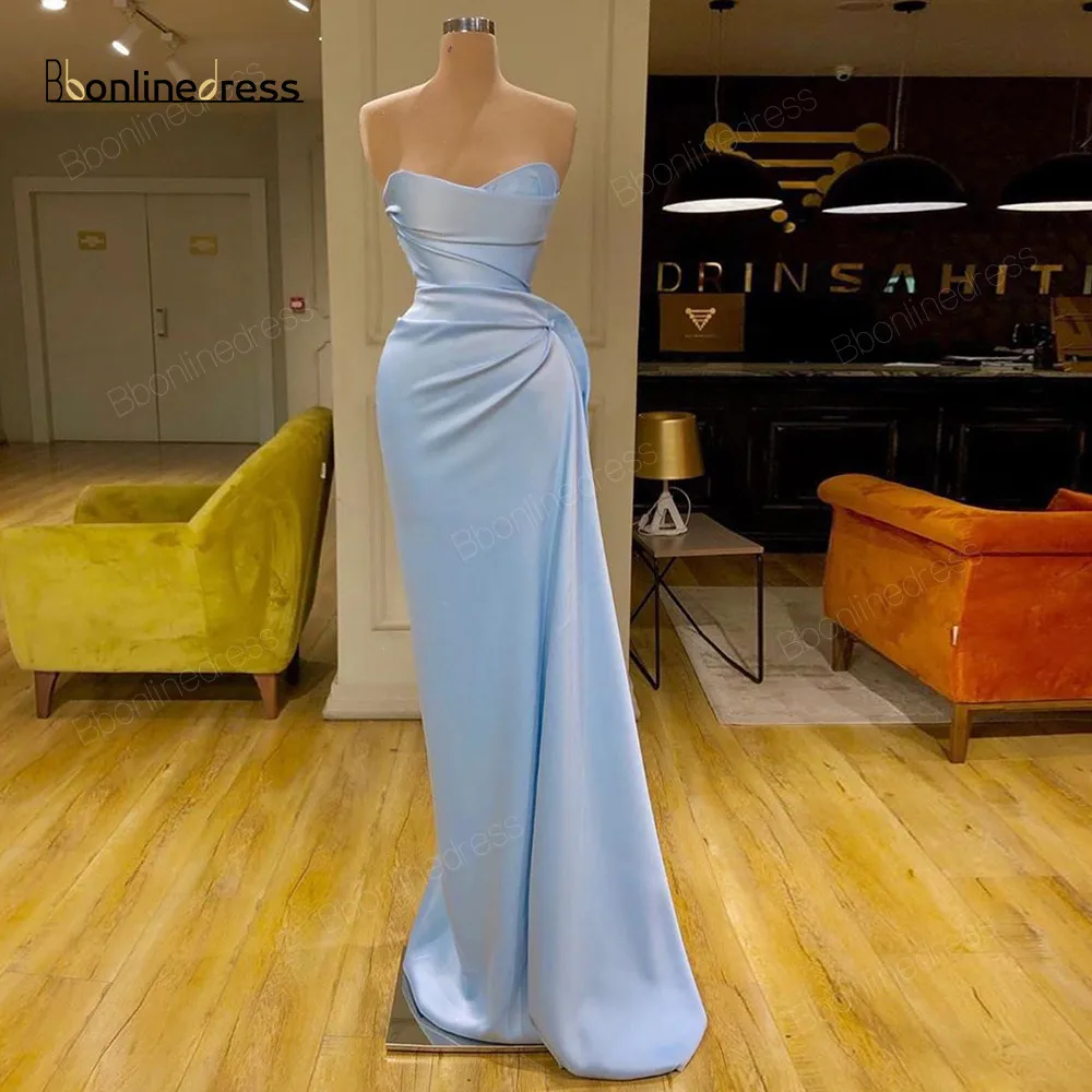 Bbonlinedress Русалка Вечерние платья 2020 длинное платье для выпускного вечера Милая