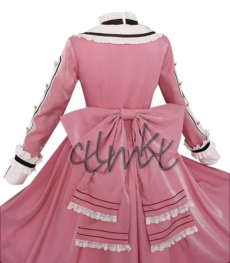 open lace back dress Ready For ShipLast BatchDokiDoki-R Anime Black Butler Cosplay Kuro   dokidokicosplay
