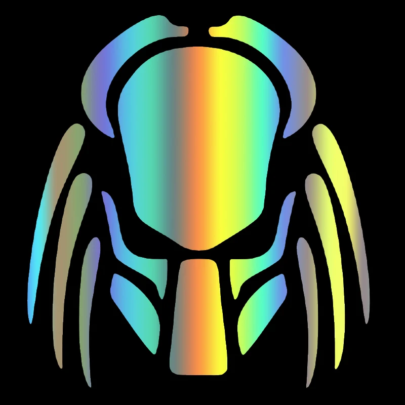 

LLY-0832 Personality Car Stickers Predator Modeling Decal PVC Auto Motorcycle Decorative Accessories Waterproof Exquisite Decals