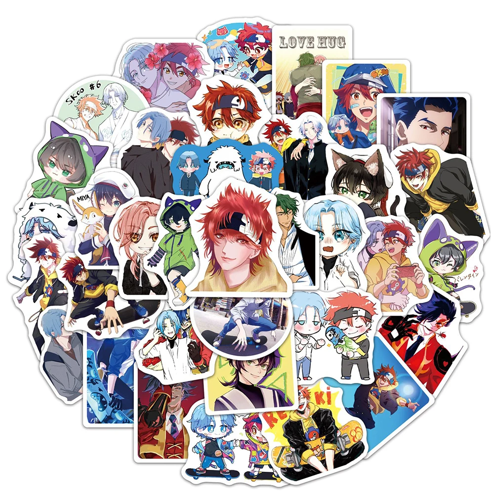 

Стикеры в стиле аниме «бесконечность», 10/30/50 шт.