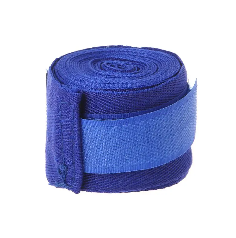 

2.5m Cotton Bandage Boxing Wrist Bandage Hand Wrap Combat Protect Boxing Kickboxing Muay Thai Handwraps Training Gloves 62KF