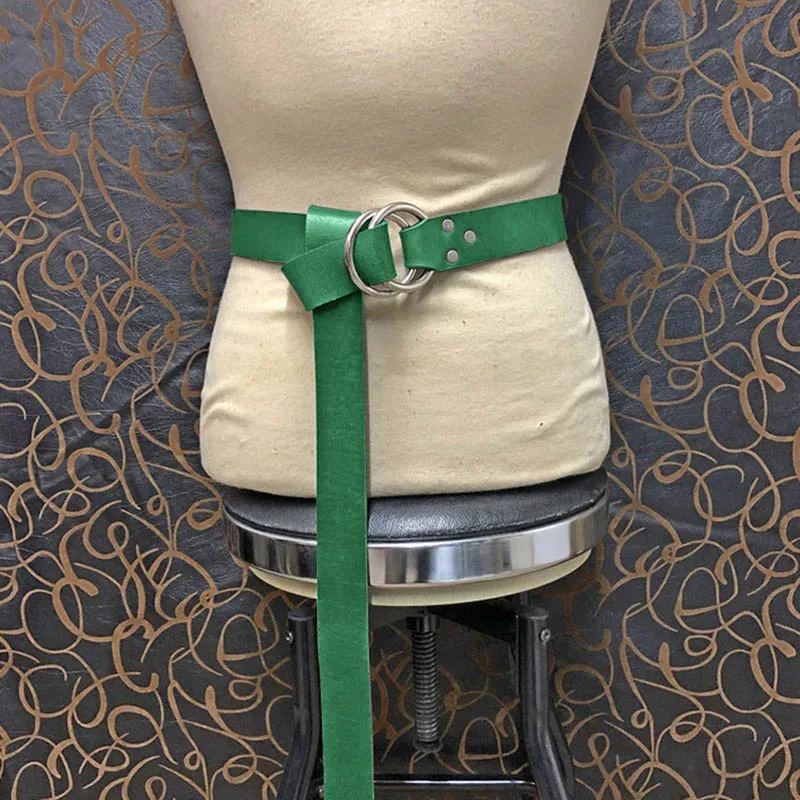 Длинный сплетенный пояс в средневековом стиле гарнитур скандинавских