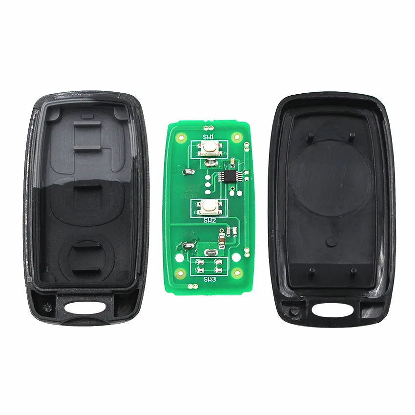 2 кнопочный пульт дистанционного управления брелок 313 8 МГц 315 433 для Mazda M6|Ключ от