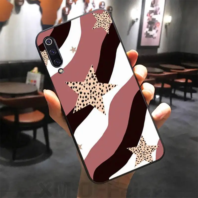 

Stars Leopard Abstract Phone Case For Xiaomi Note 10 Pro 9 SE 9T Pro Cover For Redmi Note 9s 8 Pro K20 Phone Case