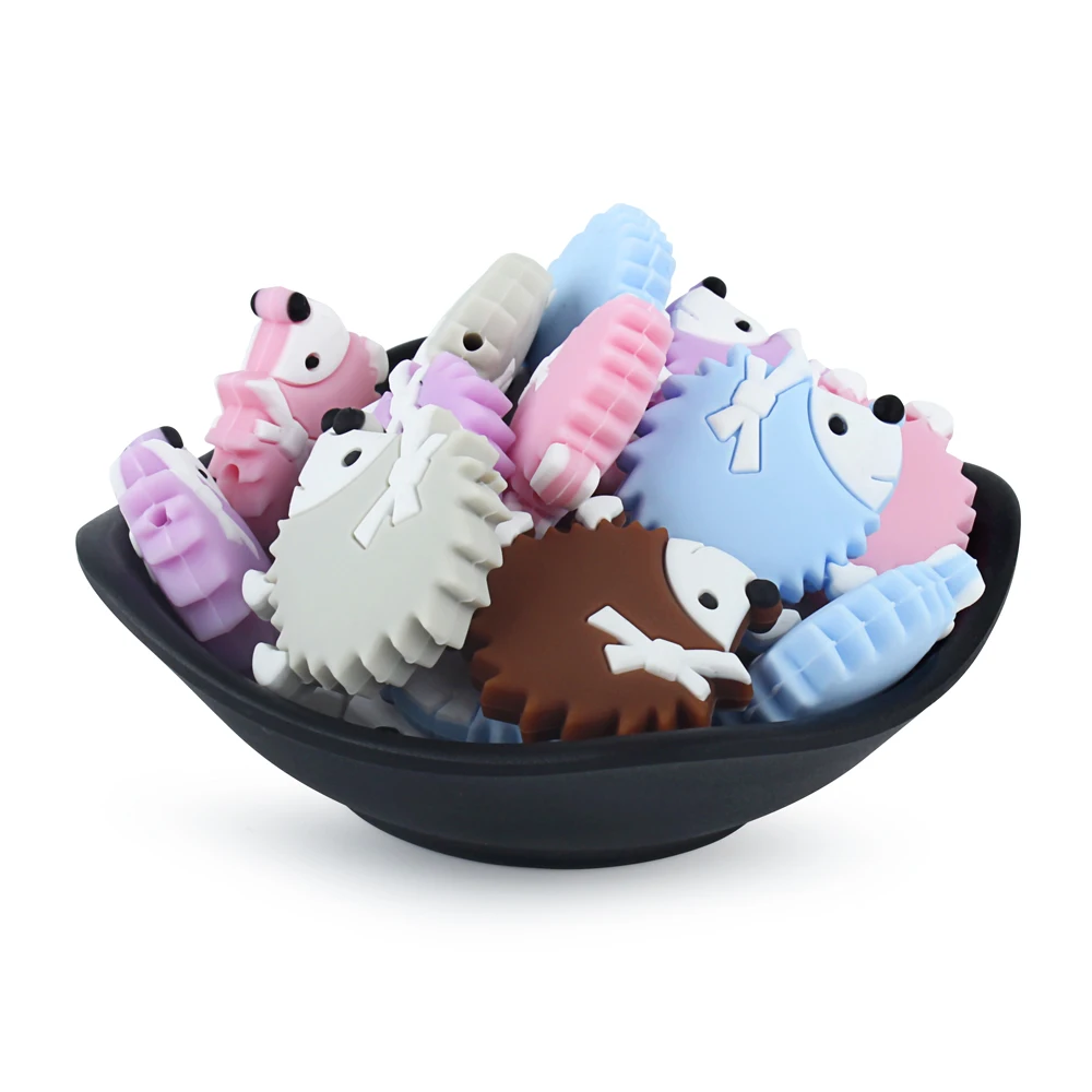 5 шт. Силиконовые Прорезыватели для зубов Ежик | Мать и ребенок