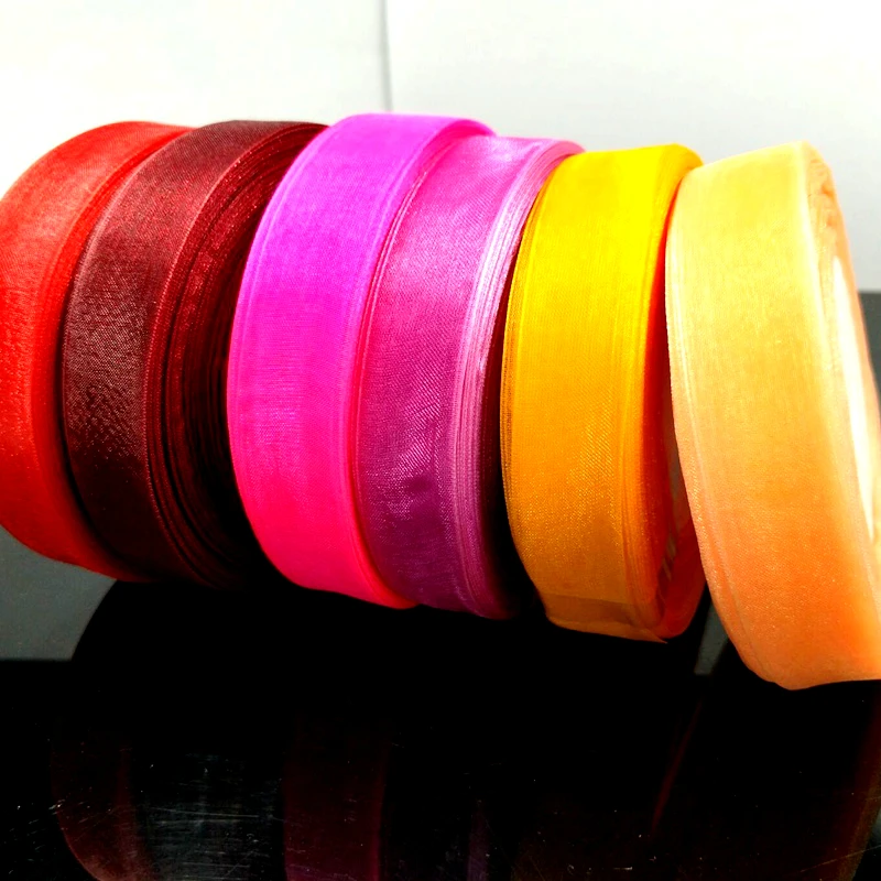 Лента из органзы 50 ярдов 3/4 дюйма|organza ribbon|organza ribbon weddingribbon wedding |