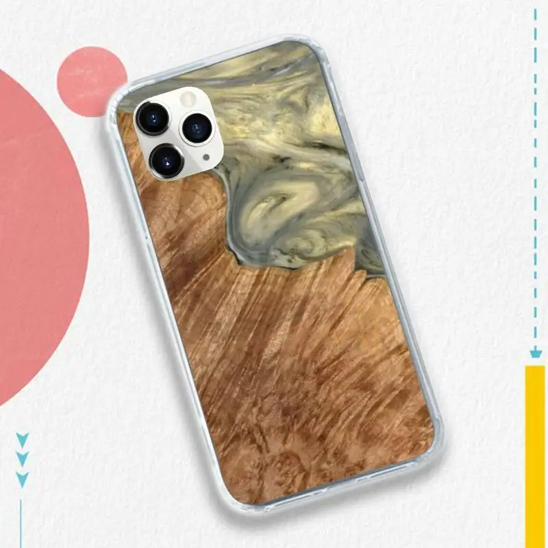 

Luxury wood plastic art gold Phone Case for iPhone 11 12 pro XS MAX 8 7 6 6S Plus X 5S SE 2020 XR