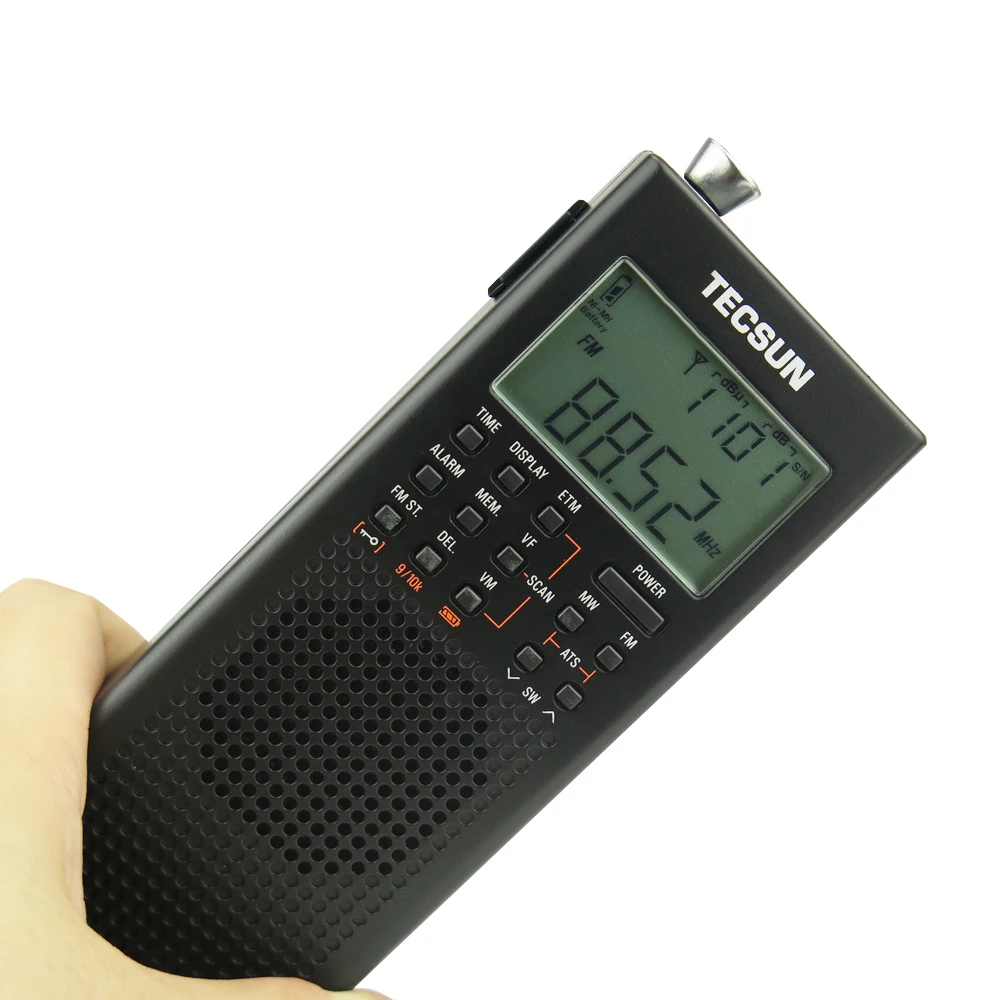 Tecsun PL-360 полнодиапазонная FM/MW/LW/SW цифровая Демодуляция пожилых карманная стерео Портативная полупроводниковая зарядка кампус радио