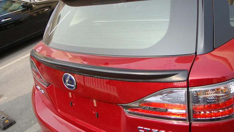 Для Lexus CT200H 2012 2013 2015 украшение автомобиля PU материал Неокрашенный праймер задний