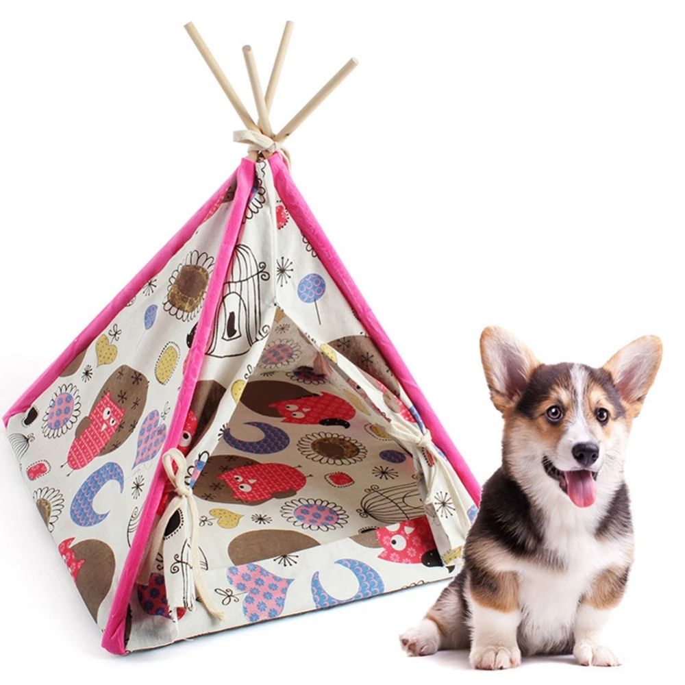 Индийская палатка для домашних животных маленькая кошачье гнездо моющееся