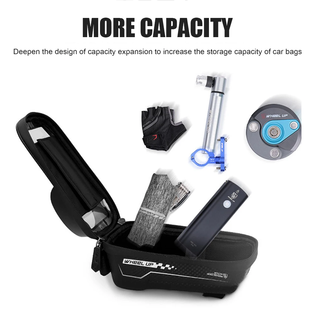 Колесо Велосипеда Сумка Водонепроницаемый Передняя велосипедная сумка 6 2 дюймов