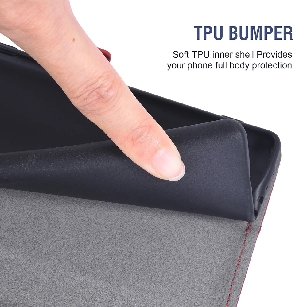 Кожаный чехол-бумажник для телефона Huawei Wawei Honor Honr Hnor Hono 8X 8 8A 20 20pro 7 7C 6X 5X Pro