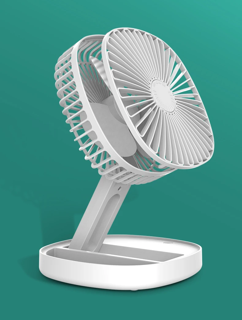 

USB Desktop Mini Foldable Fan Portable Air Cooling Fan Desktop Air Conditioning Fan Humidifier Office Bedroom Purifier