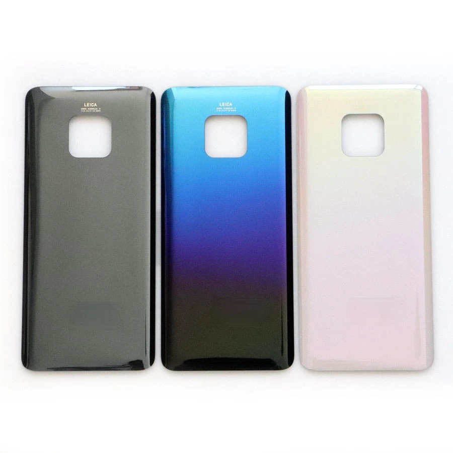 Заднее стекло для Huawei Mate 20 Pro задняя крышка батарейного отсека Mate20 панель чехол Lite
