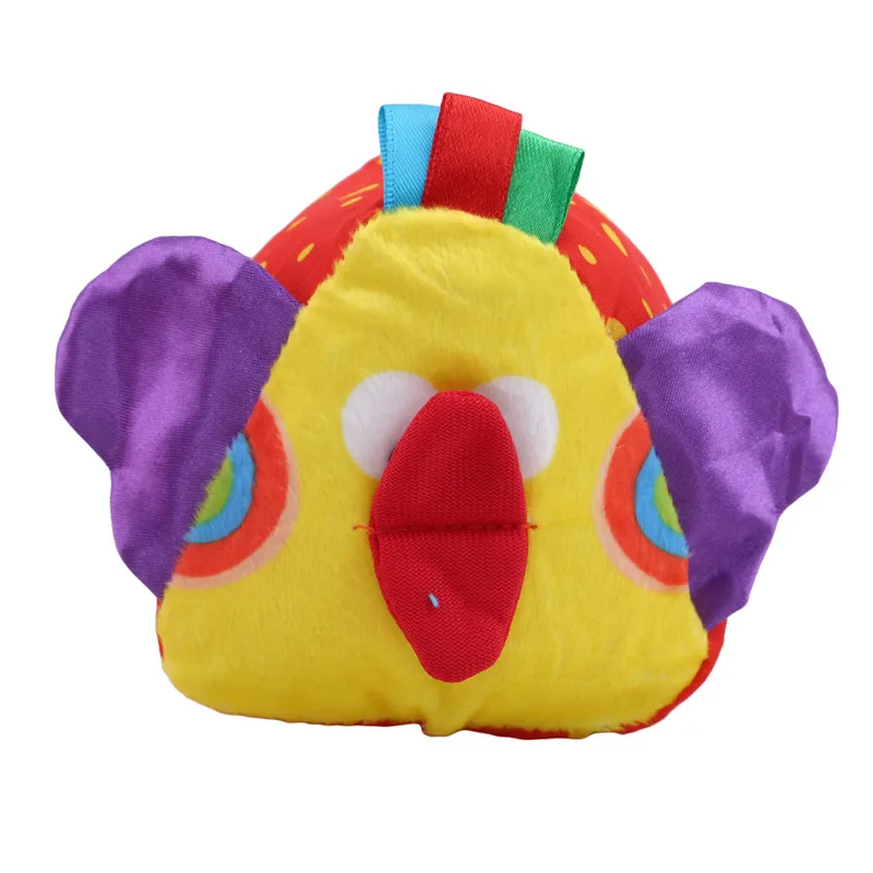 Разноцветная ткань Успокаивающая треугольная курица круглый кролик квадратная