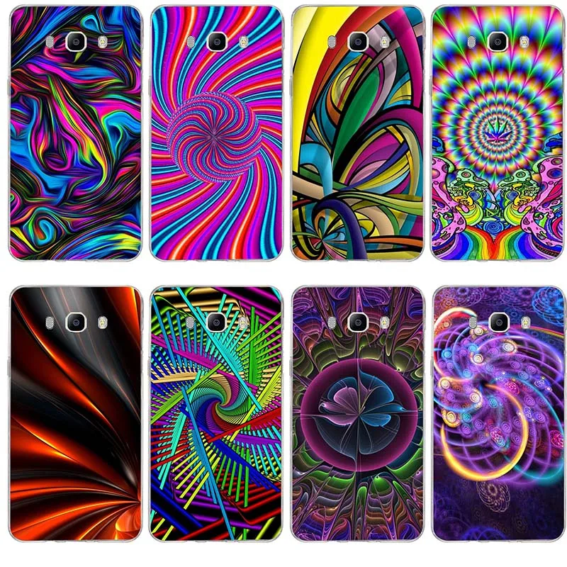 Цветочный Мандала Мандара мягкий тонкий чехол для телефона Samsung Galaxy A5 A10 A40 J3 J5 J6 J7