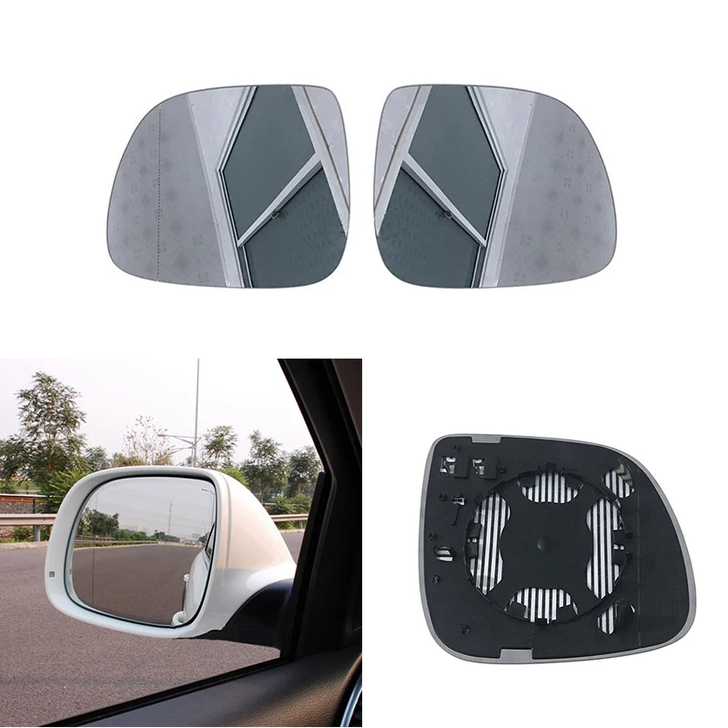 

Car Replacement Left Right Heated Wing Rear Mirror Glass for Audi Q7 2006 2007 2008 2009 4L08573536B