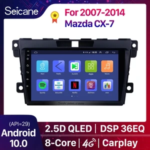 seicane 2din dsp android 10 0 car gps navigation radio multimedia player for 2007 2008 2009 2010 2011 2014 mazda cx 7 cx7 cx 7 free global shipping