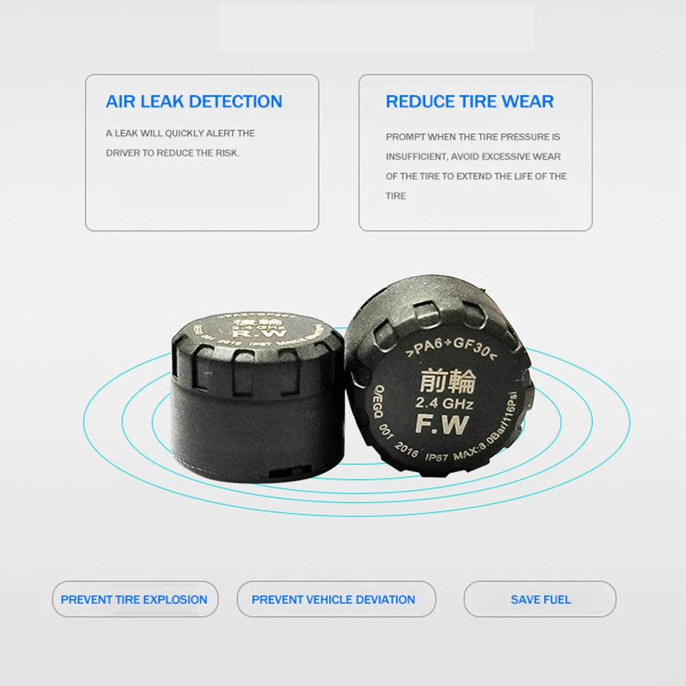 Беспроводной с функцией Интерком на двоих в радиусе до шин Давление мониторинга